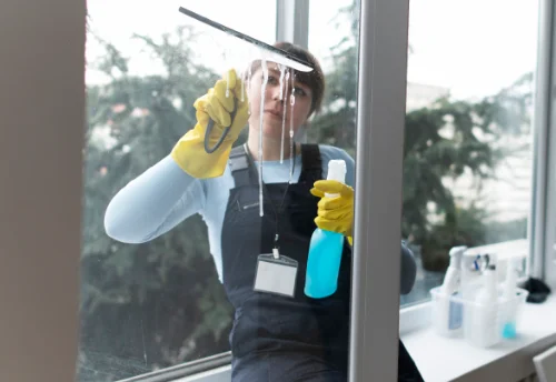 Nettoyage de vitres intérieures et extérieures à Moulédous
